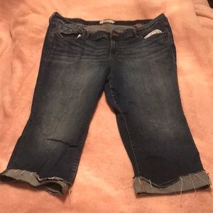 Torrid cropped jeans
